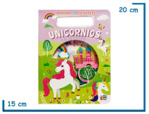 LIBRO APRENDE Y DIVIERTETE UNICORNIOS