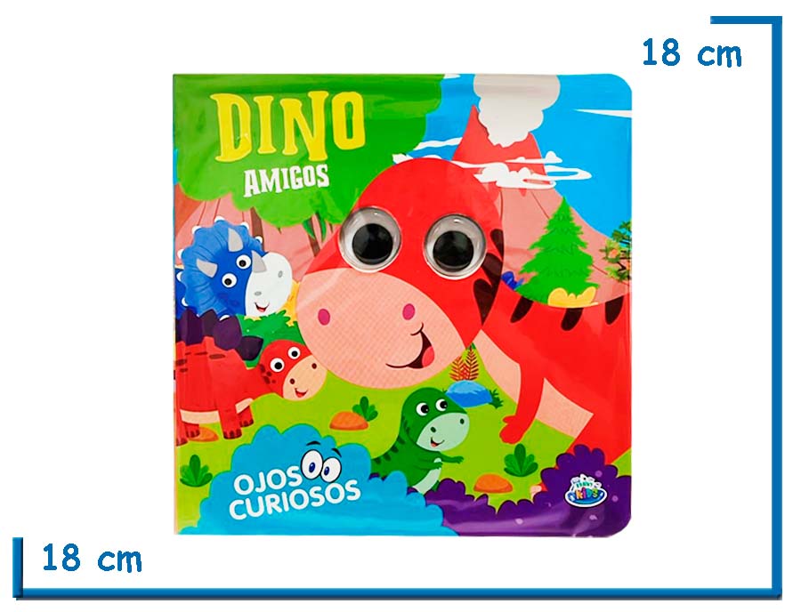 LIBRO OJOS CURIOSOS DINO AMIGOS
