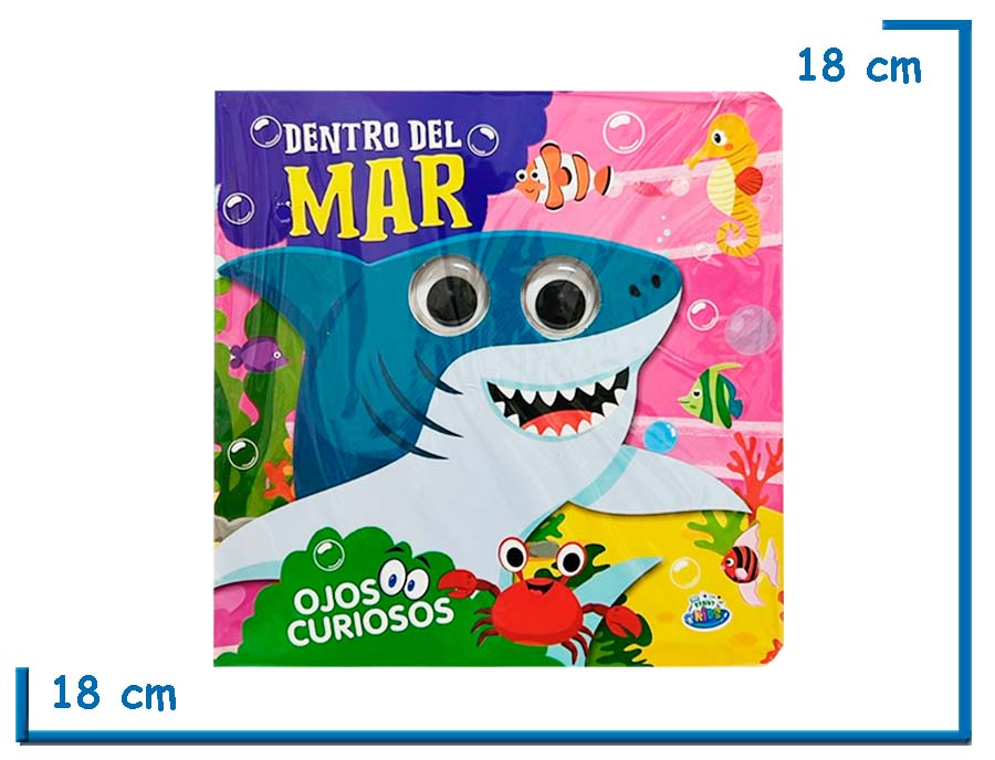 LIBRO OJOS CURIOSOS DENTRO DEL MAR