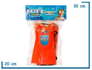 BASE-X SPLASH SET DE BUCEO NARANJA EN BOLSA