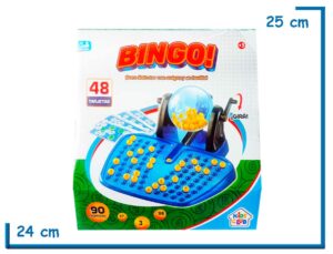 KIDS CLUB BINGO 48 TARJETAS 90 NUMEROS