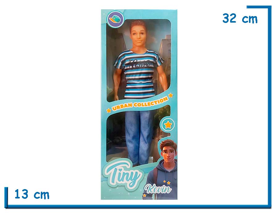TINY KEVIN MUÑECO REMERA LOVE