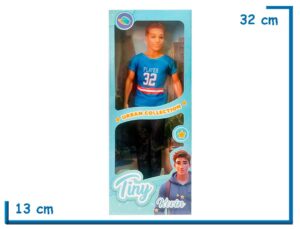 TINY KEVIN MUÑECO REMERA PLAYER 32