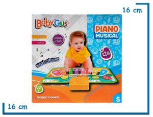 BABY GUS ALFOMBRA PIANO MUSICAL SELVA EN CAJA