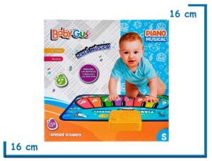 BABY GUS ALFOMBRA PIANO MUSICAL FONDO DEL MAR EN CAJA