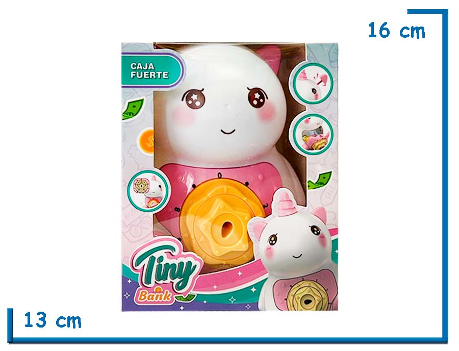 TINY BANK ALCANCIA UNICORNIO CAJA FUERTE