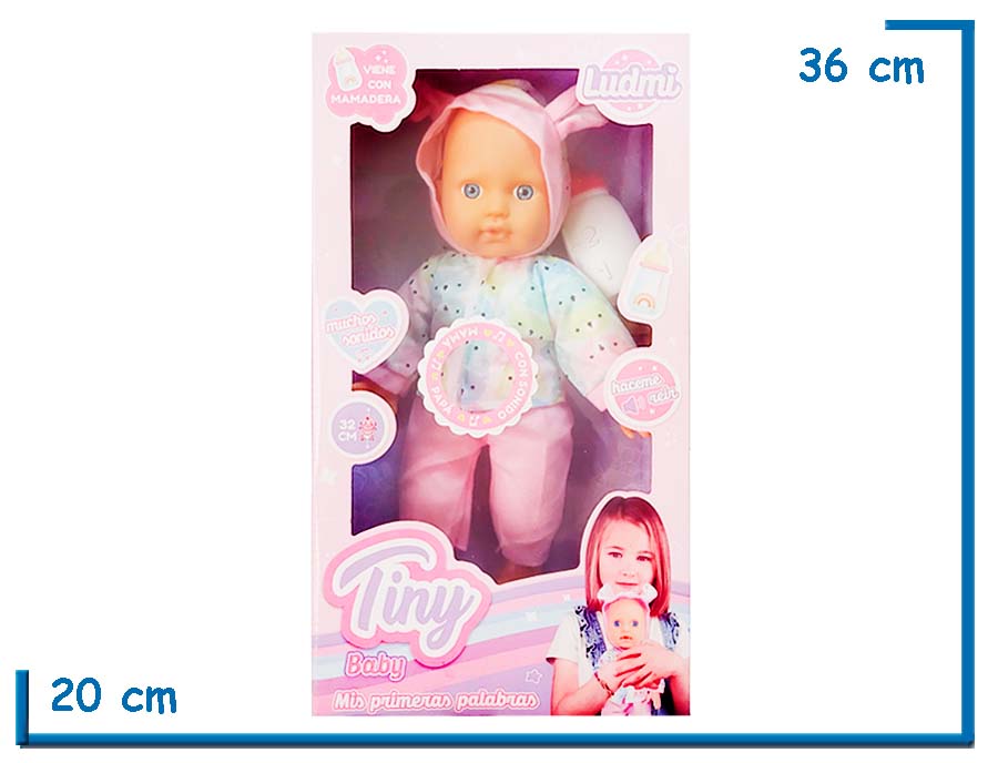 TINY BABY MIS PRIMERAS PALABRAS BEBE ROPA OSITOS CON SONIDO