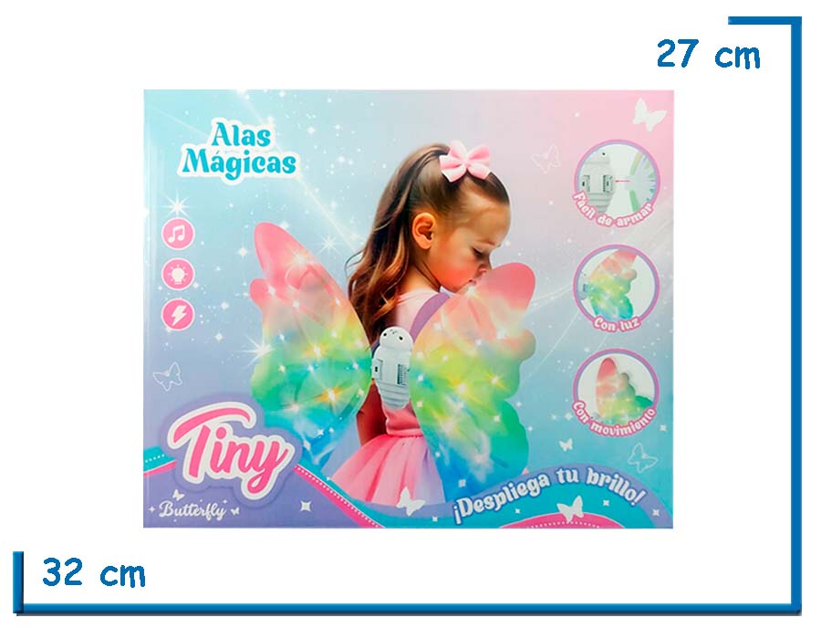 TINY BUTTERFLY ALAS MAGICAS LUZ Y SONIDO