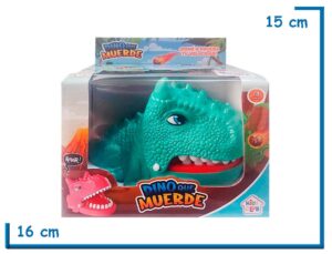 KIDS CLUB DINO QUE MUERDE VERDE CARNOTAURO MEDIANO