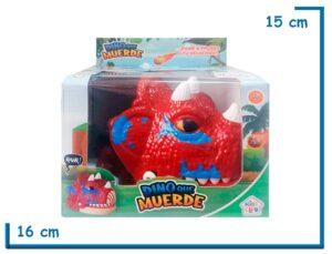 KIDS CLUB DINO QUE MUERDE MANCHAS CELESTES TRICERATOPS MEDIANO