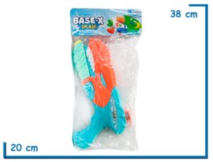 BASE-X SPLASH PISTOLA DE AGUA DINOSAURIO EN BOLSA