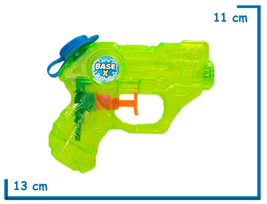 BASE-X SPLASH PISTOLA DE AGUA AMARILLA BASICA