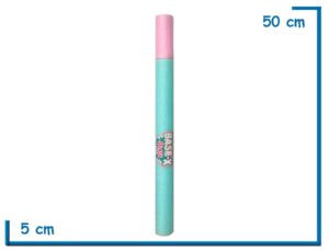 BASE-X SPLASH  LANZA AGUAS CELESTE 50CM