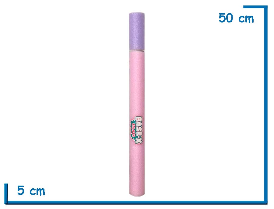 BASE-X SPLASH  LANZA AGUAS ROSA 50CM