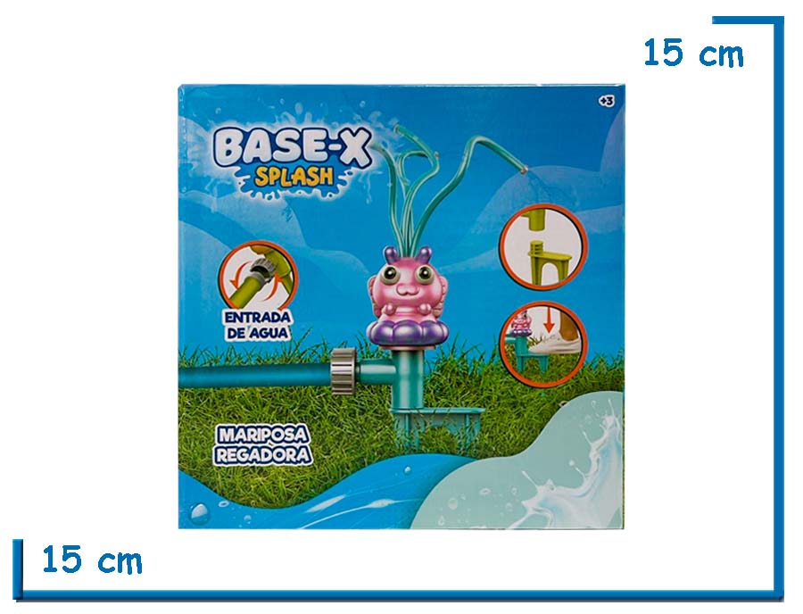 BASE-X SPLASH MARIPOSA REGADORA