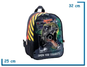 MOCHILA ESPALDA 12" JURASSIC WORLD CAMARA