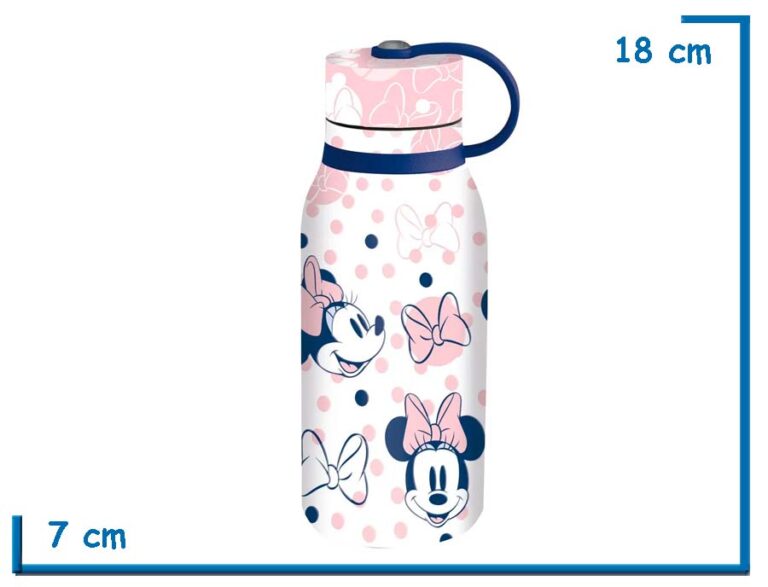 MINNIE MOUSE CARAS BOTELLA 330 ML INSULATED STAINLESS STEEL – Pablos ...