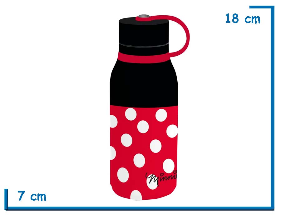 MINNIE MOUSE CHARACTER BOTELLA 330 ML INSULATED STAINLESS STEEL