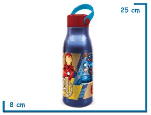 AVENGERS AZUL BOTELLA 760 ML FLEXI HANDLE ALUMINIUM