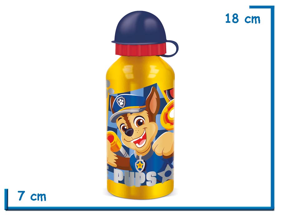 PAW PATROL CHASE BOTELLA 400 ML ALUMINIUM