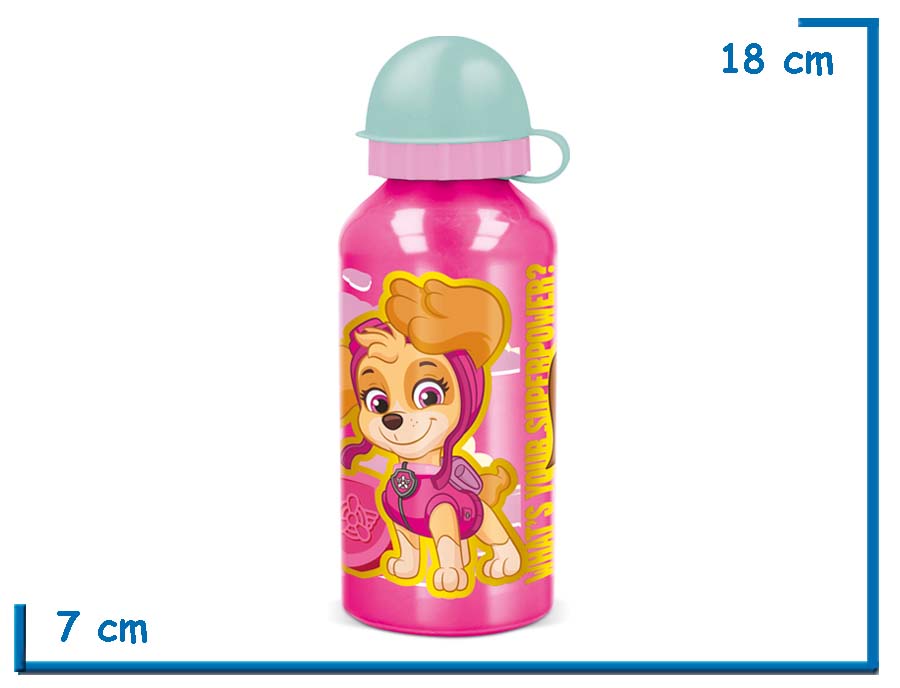 PAW PATROL SKYE BOTELLA 400 ML ALUMINIUM