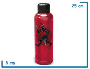 DEADPOOL BOTELLA 515 ML STAINLESS STEEL