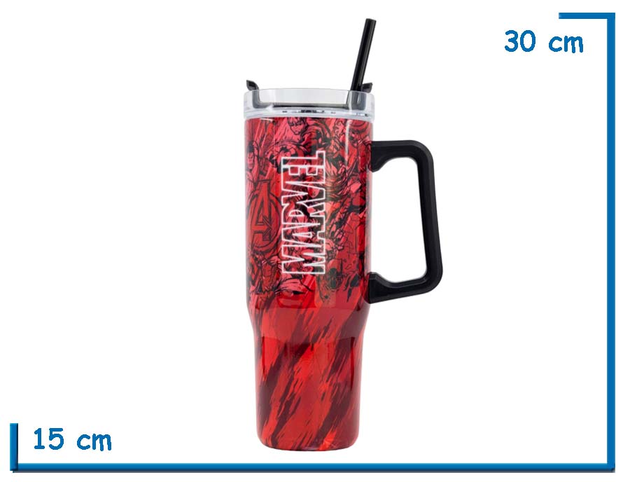 MARVEL TUMBLER TERMICO INSULATED STAINLESS STEEL 940ML