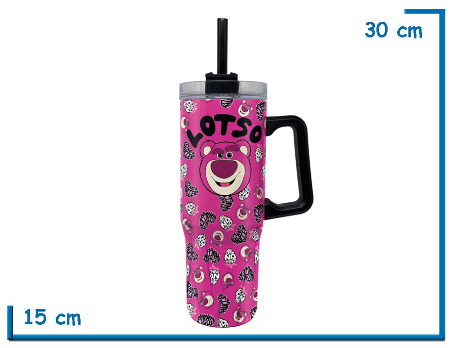 LOTSO TUMBLER TERMICO INSULATED STAINLESS STEEL 940ML