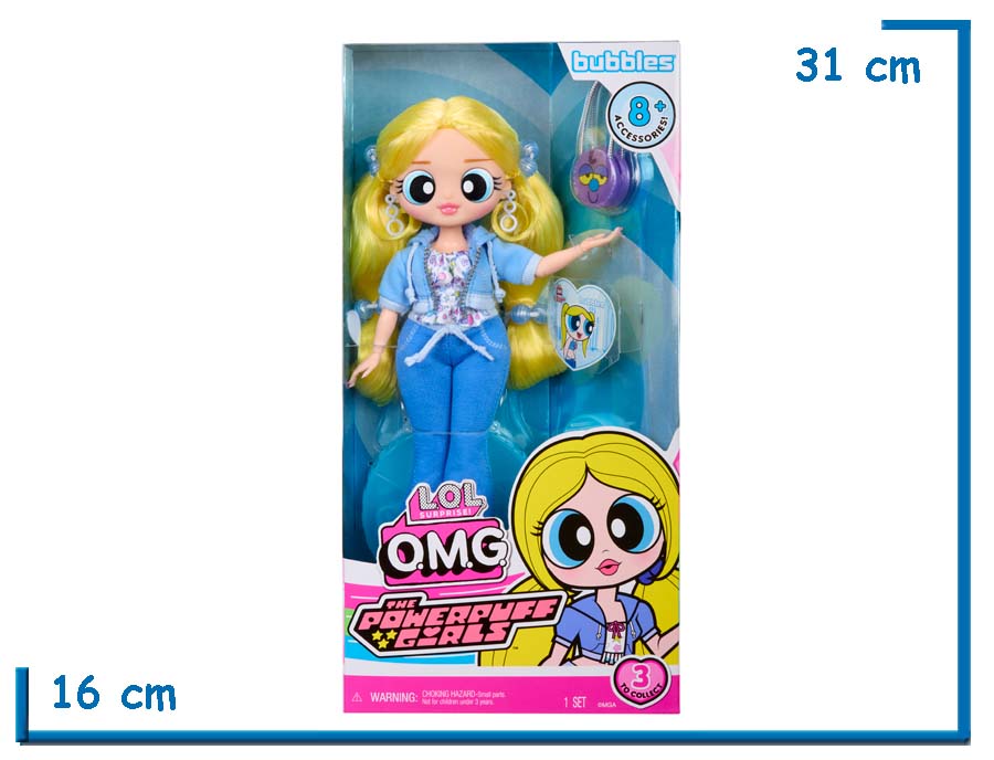 MGA LOL SURPRISE OMG BUBBLES THE POWERPUFF GIRLS