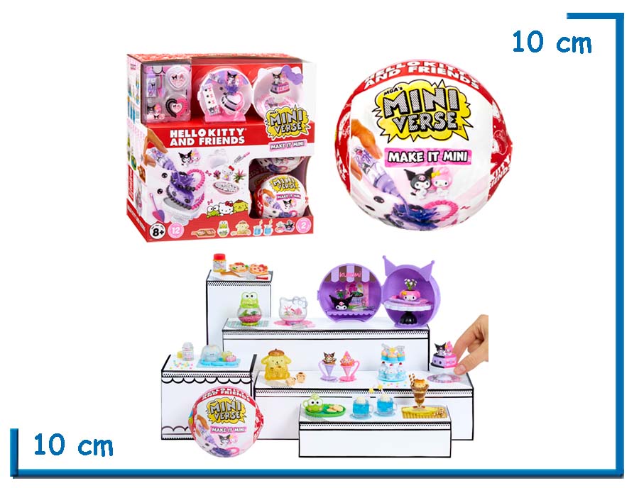 MGA MINI VERSE HELLO KITTY AND FRIENDS SERIES 2