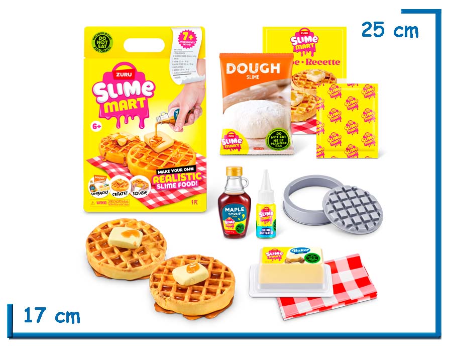 ZURU SLIME MART CREA TUS WAFFLES