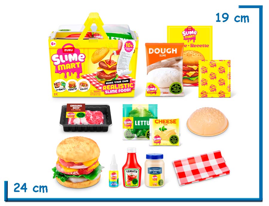 ZURU SLIME MART CREA TU HAMBURGUESA