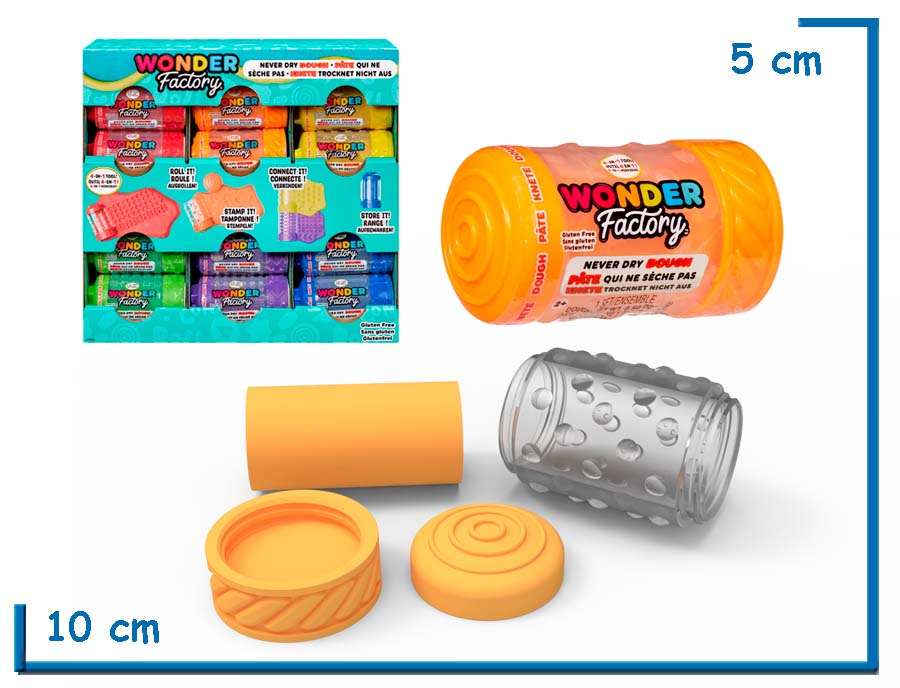 WONDER FACTORY MASA NARANJA GLUTEN FREE 71G