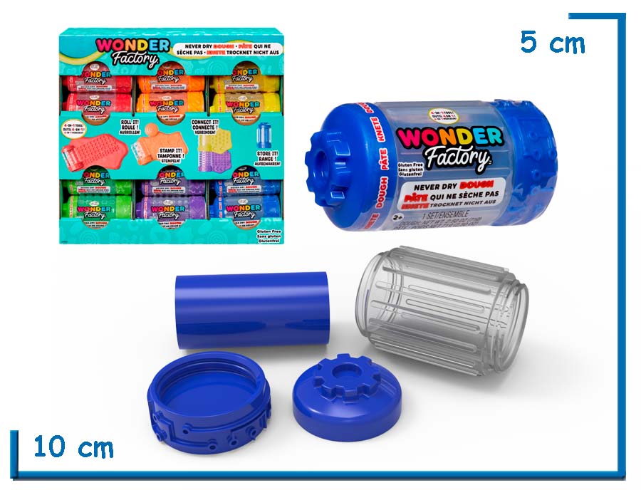 WONDER FACTORY MASA AZUL GLUTEN FREE 71G