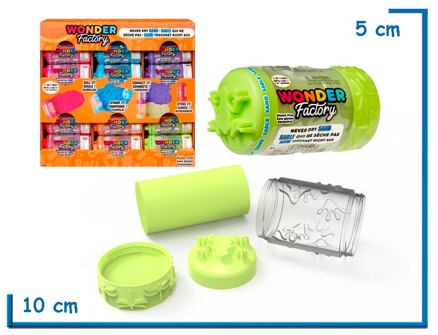 WONDER FACTORY ARENA VERDE FLUO GLUTEN FREE 100G
