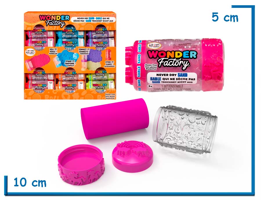 WONDER FACTORY ARENA FUCSIA GLUTEN FREE 100G