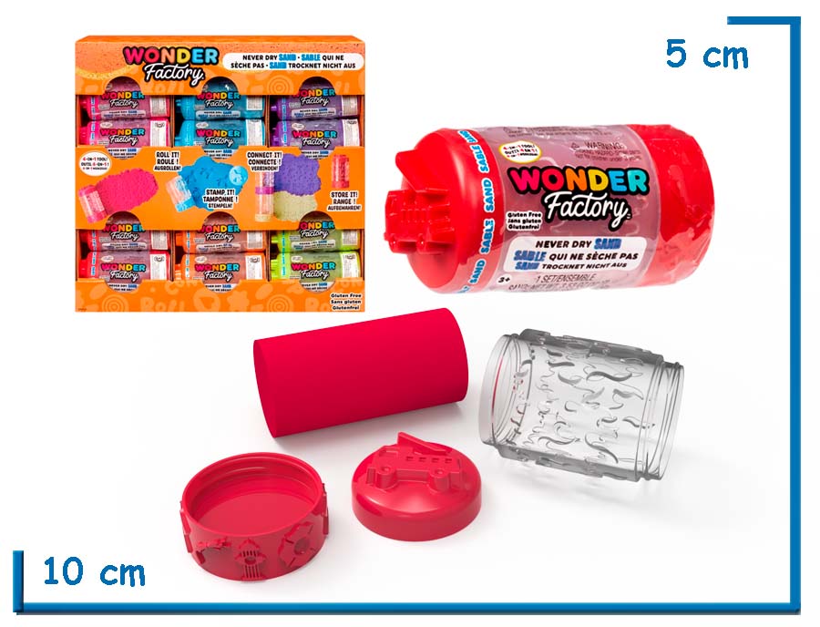 WONDER FACTORY ARENA ROJA GLUTEN FREE 100G