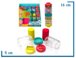 WONDER FACTORY MASA ROJA Y ARENA AMARILLA 2-PACK