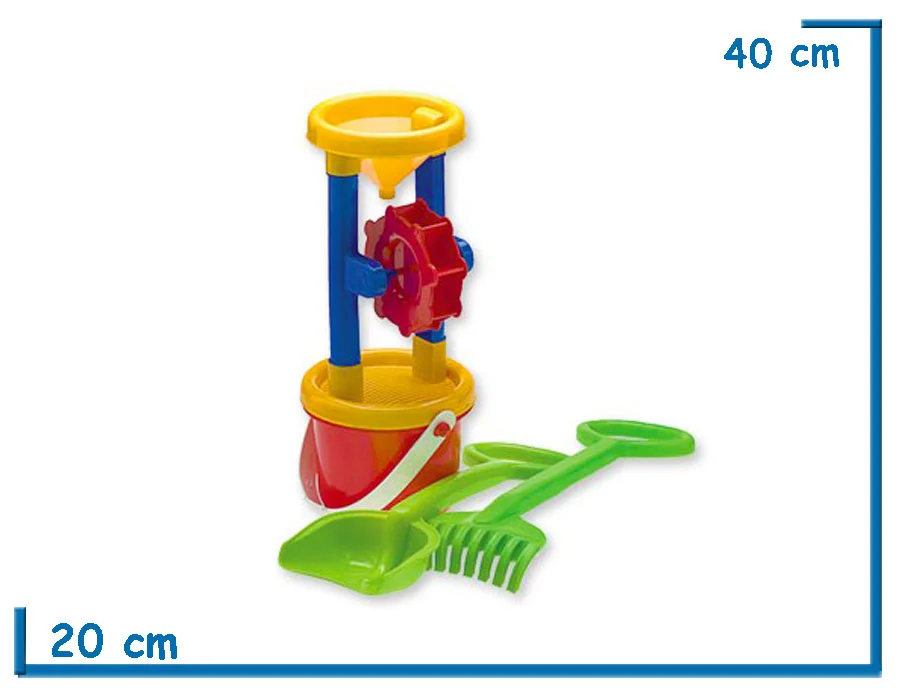 BALDE CHICO CON PALA, RASTRILLO MEDIANO Y MOLINO