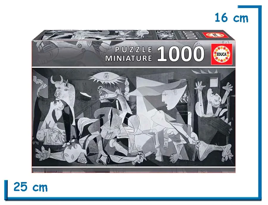 EDUCA PUZZLE MINIATURE X1000 PZS GUERNICA, PABLO PICASSO