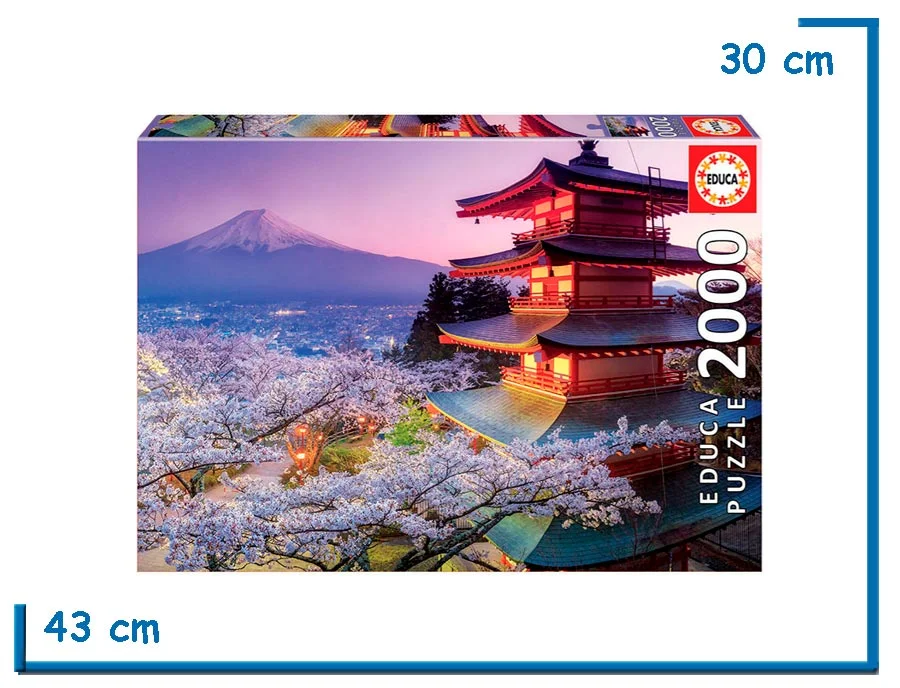 EDUCA PUZZLE X2000 PZS MONTE FUJI, JAPON