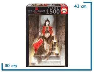 EDUCA PUZZLE X1500 PZS DEAD MOON, LUIS ROYO