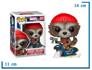 FUNKO POP ROCKET (HOLIDAY) MARVEL