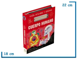 LIBRO RASPA, DESCUBRE Y APRENDE CUERPO HUMANO