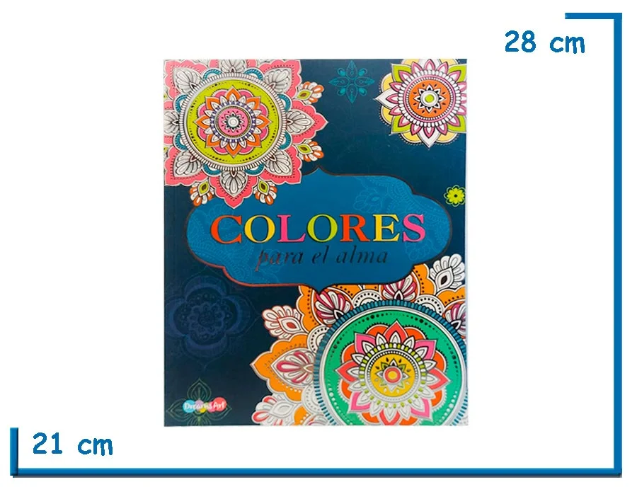 LIBRO COLORES PARA EL ALMA MANDALAS