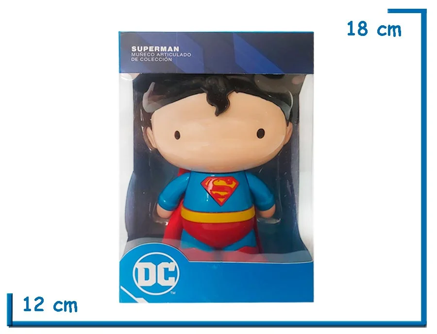JUSTICE LEAGUE SUPERMAN SD 7″ FIGURA EN CAJA