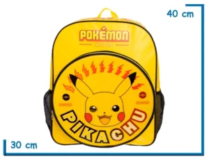 MOCHILA ESPALDA 16" POKEMON PIKACHU 0025 LENTICULAR