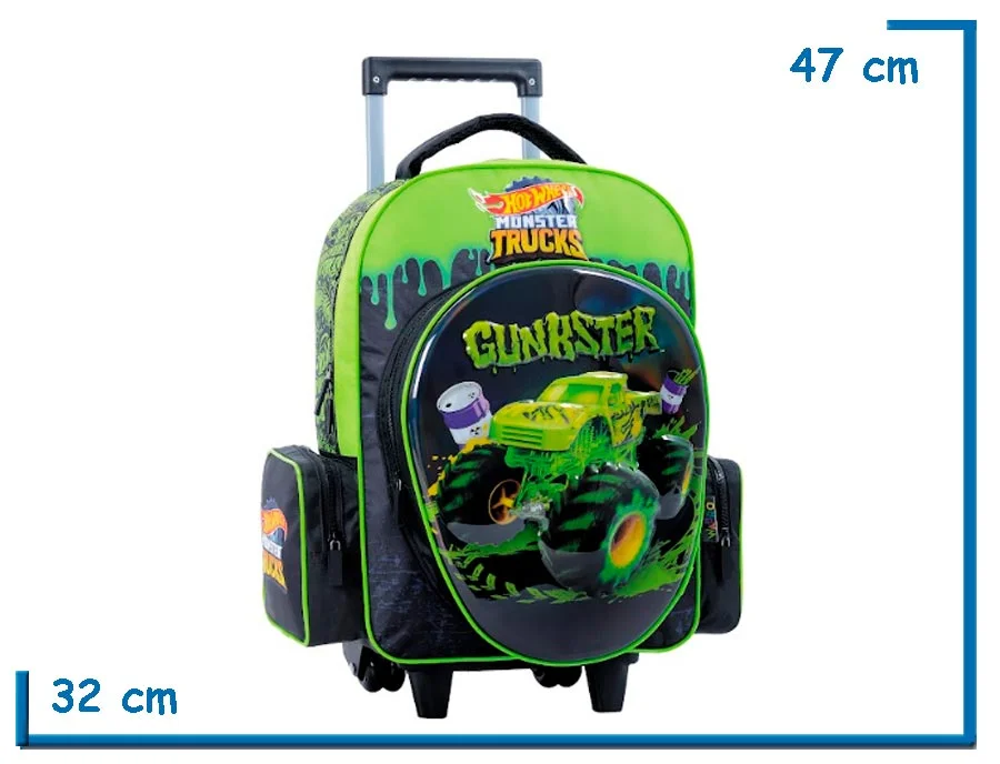 MOCHILA CARRO 17″ HOT WHEELS GUNKSTER