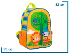 MOCHILA ESPALDA 12" FISHER PRICE ARBOL