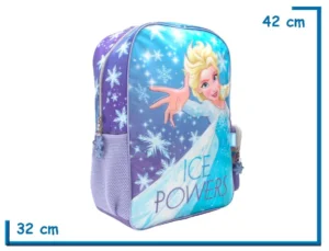 MOCHILA ESPALDA 16" FROZEN ELSA ICE POWERS